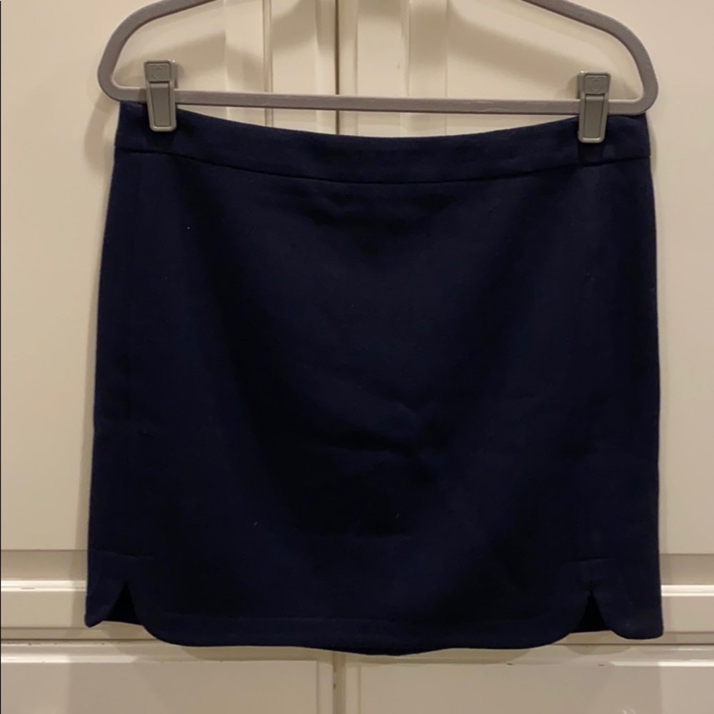 JCrew Factory - Wool Mini Skirt - Navy